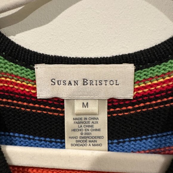 Susan Bristol Vintage Embroidered Vest - Picture 2 of 4
